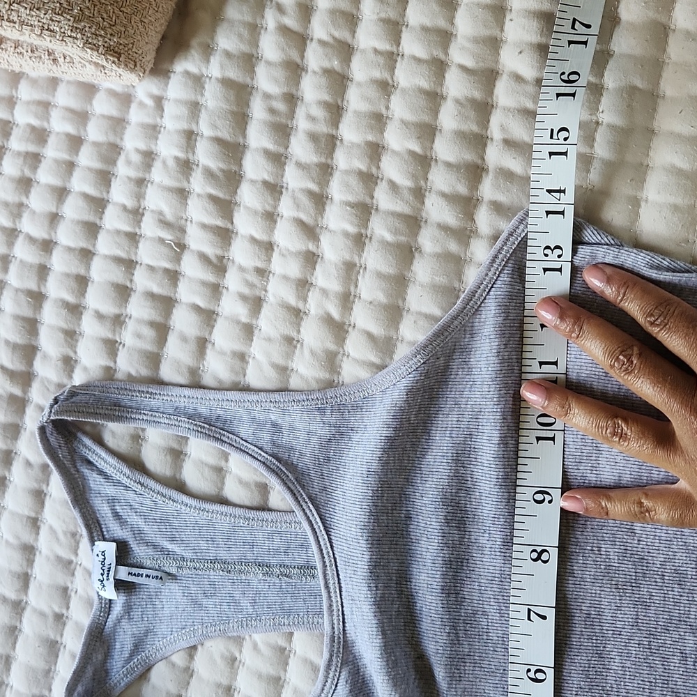 Splendid Racer Back Long Line Tank